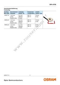 SFH 4750 Datasheet Page 6