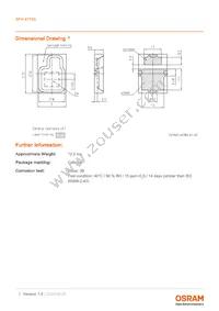 SFH 4770S Datasheet Page 7