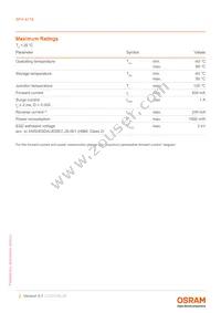 SFH 4776 Datasheet Page 2