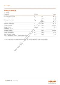 SFH 4796S Datasheet Page 2