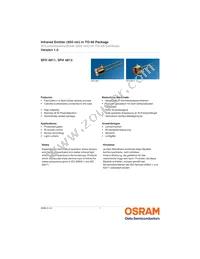 SFH 4813 Datasheet Cover