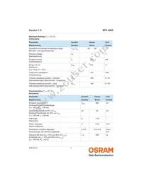 SFH 4883 Datasheet Page 2