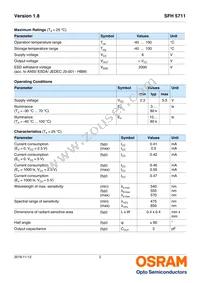 SFH 5711-2/3-Z Datasheet Page 2