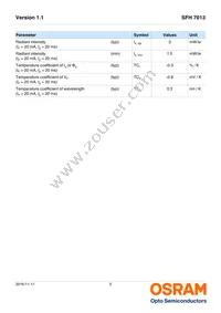 SFH 7013 Datasheet Page 5