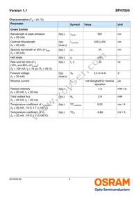 SFH 7050 Datasheet Page 6