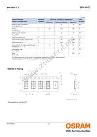 SFH 7070 Datasheet Page 12