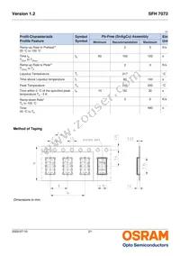 SFH 7072 Datasheet Page 21