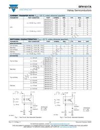 SFH1617A-2X017T Datasheet Page 3