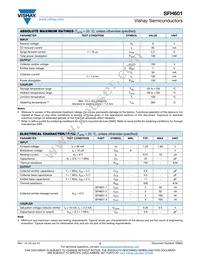 SFH601-4X027T Datasheet Page 2