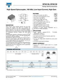 SFH6139-X017T Datasheet Cover