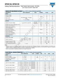 SFH6139-X017T Datasheet Page 2