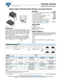 SFH6186-3X002T Datasheet Cover