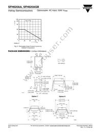 SFH620AGB-X019T Datasheet Page 5