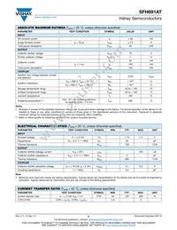 SFH691A-X001T Datasheet Page 2