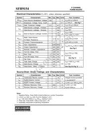 SFH9154 Datasheet Page 2