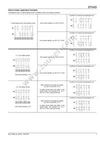 SFN4D-DC24V Datasheet Page 7