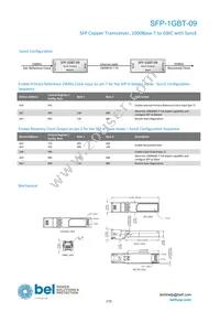SFP-1GBT-09 Datasheet Page 12