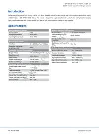 SFP-S53-20-W Datasheet Page 2