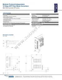 SFP-XSM-80K-XFP Datasheet Page 2