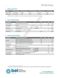 SFP450-12BG Datasheet Page 2