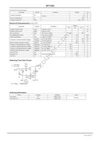 SFT1202-E Datasheet Page 2
