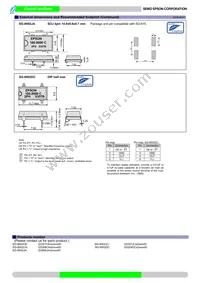 SG-8002JA 20.0000M-PCBLO Datasheet Page 3