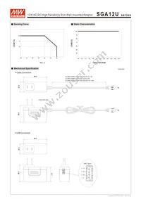 SGA12U15-P1J Datasheet Page 3