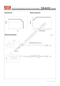 SGA40U18-P1J Datasheet Page 3