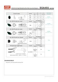 SGA40U18-P1J Datasheet Page 5