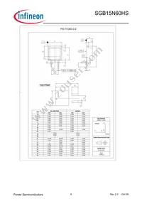 SGB15N60HSATMA1 Datasheet Page 9