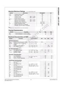 SGF23N60UFTU Datasheet Page 3