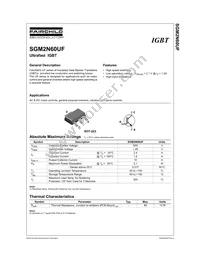 SGM2N60UFTF Datasheet Cover