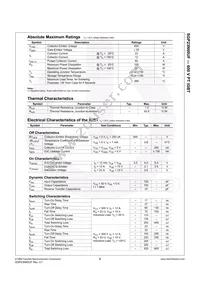 SGP23N60UFTU Datasheet Page 3