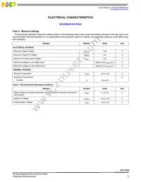 SGTL5000XNAA3R2 Datasheet Page 5