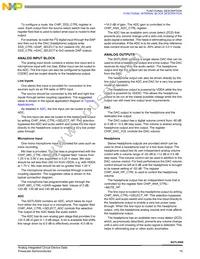 SGTL5000XNAA3R2 Datasheet Page 15