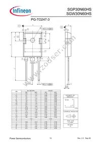 SGW30N60HSFKSA1 Datasheet Page 10