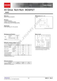 SH8K3TB1 Datasheet Cover