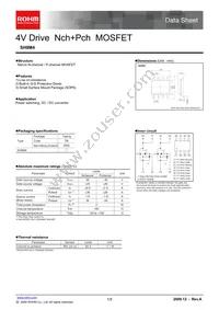 SH8M4TB1 Datasheet Cover