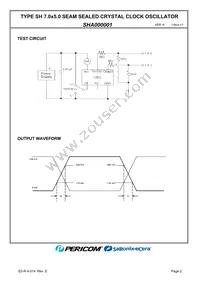 SHA000001 Datasheet Page 4