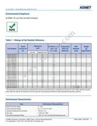 SHBC10-0R8A0068V Datasheet Page 3