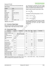 SHT35-DIS-F2.5KS Datasheet Page 14