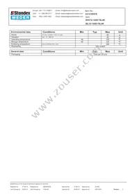 SHV12-1A85-78L4K Datasheet Page 2