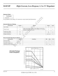 SI-3011ZF Datasheet Page 2