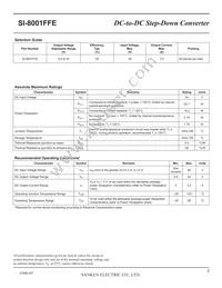 SI-8001FFE Datasheet Page 2