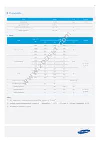 SI-B8U14256SWW Datasheet Page 4