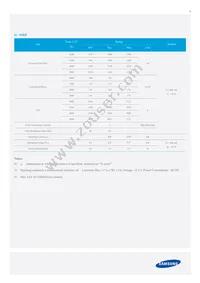 SI-B8U14256SWW Datasheet Page 5