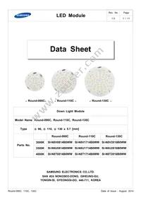 SI-N8V2816B0WW Datasheet Cover