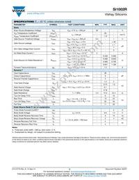 SI1002R-T1-GE3 Datasheet Page 2
