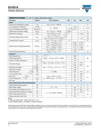 SI1051X-T1-E3 Datasheet Page 2