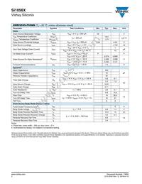 SI1056X-T1-GE3 Datasheet Page 2